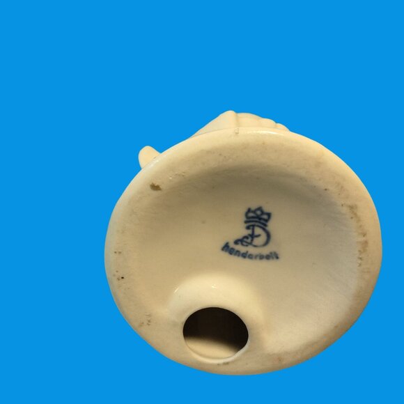 Handerbeit Praying Angel Candle Holder White Ceramic Porcelain Vintage Germany - Picture 6 of 9